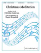 Christmas Meditation Handbell sheet music cover
